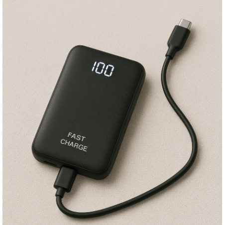 Cargador portátil 5000 mAh con carga rápida | Energizando