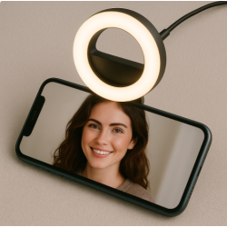 Luces LED para selfies y videollamadas | Iluminación portátil
