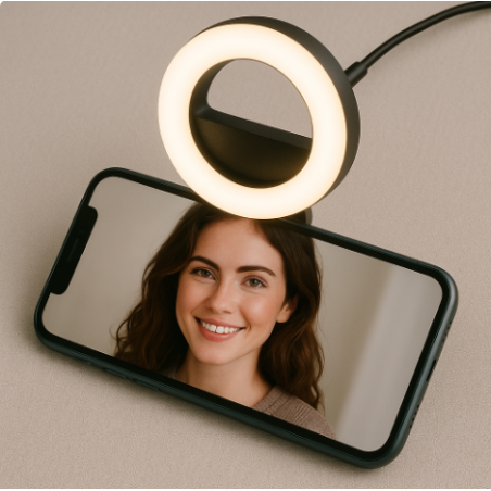 Luces LED para selfies y videollamadas | Iluminación portátil
