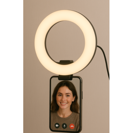 Luces LED para selfies y videollamadas | Iluminación portátil